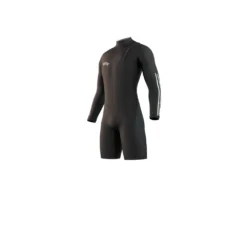 Mystic Neoprenanzug The One Longarm Shorty Zipfree 3/2 Herren Shorty 900-Black 2023