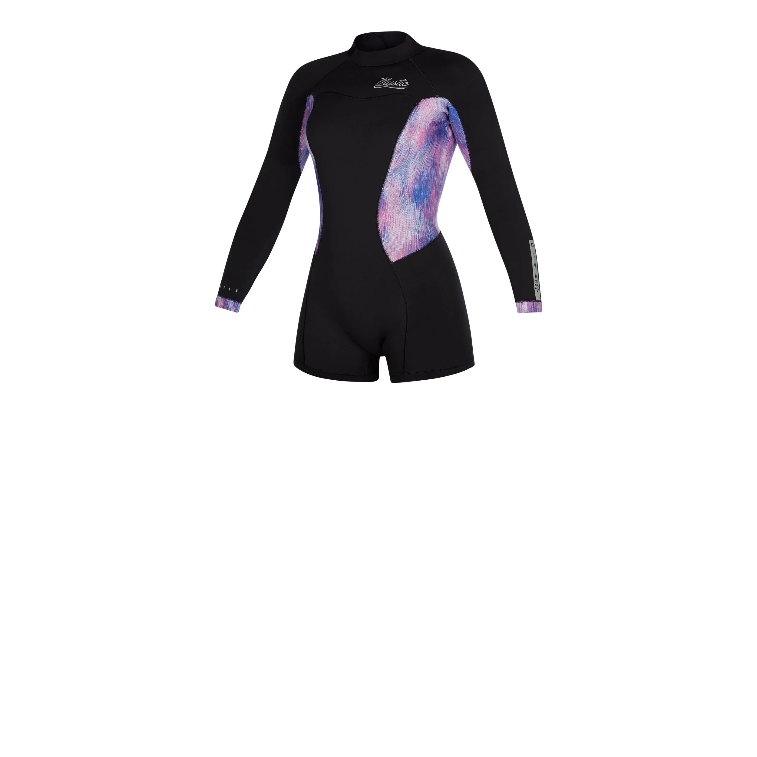 Mystic Neoprenanzug Diva Longarm Shorty 2/2mm Bzip Women 2/2 Damen Shorty 985-Black/Purple 2021 3 Mystic Neoprenanzug Diva Longarm Shorty 2/2mm Bzip Women 2/2 Damen Shorty 985-Black/Purple 2021