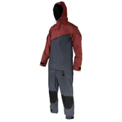 Pro Limit Trockenanzug Nordic Drysuit Hooded - Herren Trockenanzug Steel Blue/Burgundy 2023