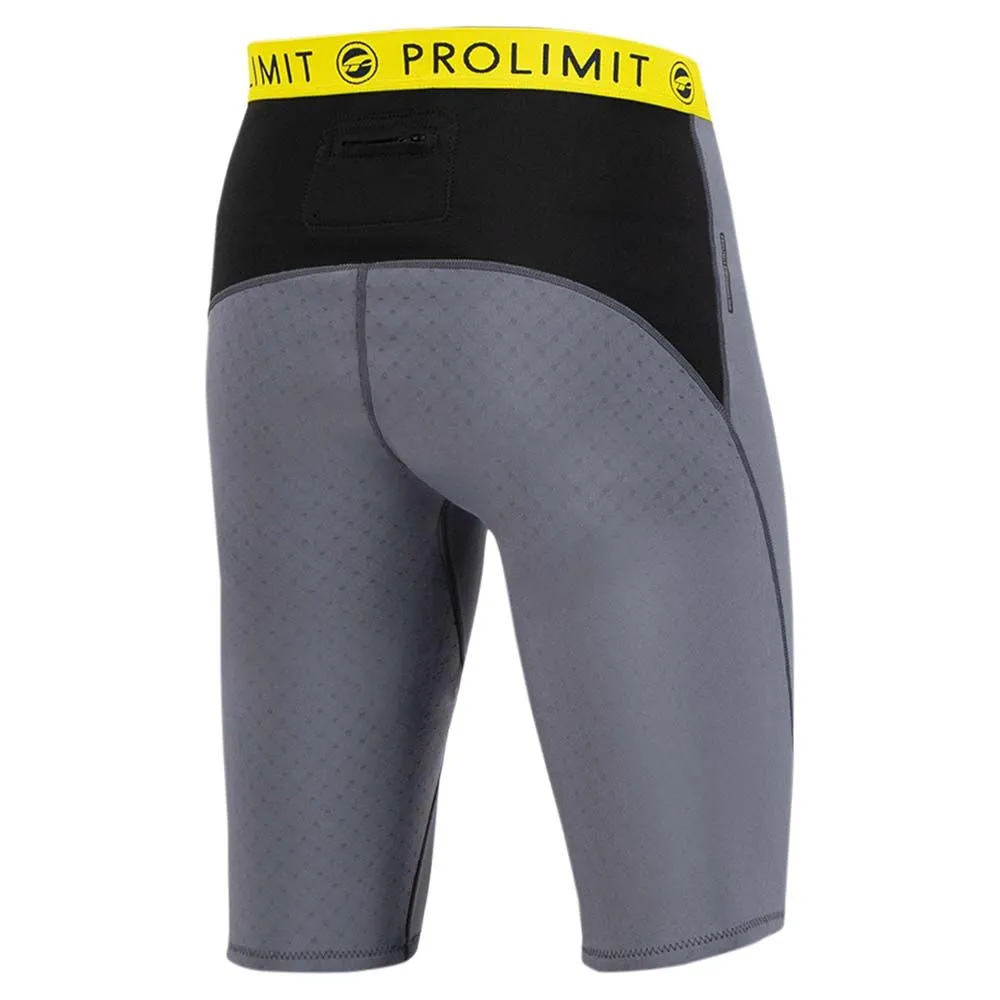 Pro Limit Neoprenüberzieher SUP Shorts Neoprene Airmax 1,5 Herren GreyBlack/Yellow 2023 – Bild 2