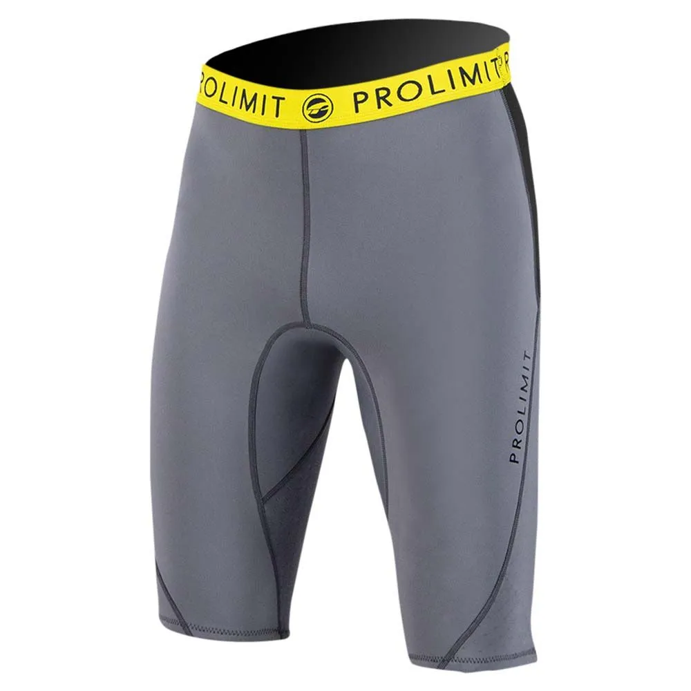 Pro Limit Neoprenüberzieher SUP Shorts Neoprene Airmax 1,5 Herren GreyBlack/Yellow 2023 – Bild 3