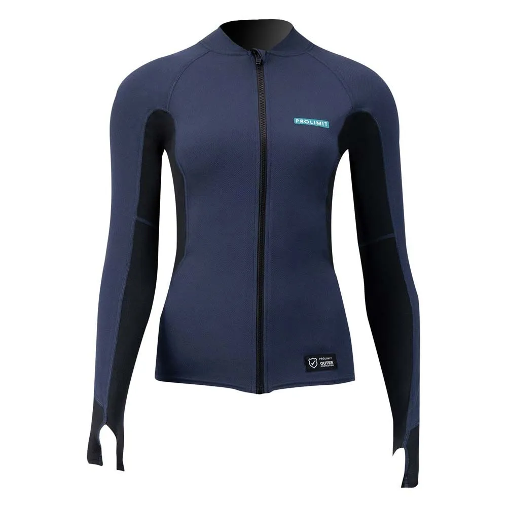 Pro Limit Überzieher Wmns SUP Top QD - Damen Langarm Slate/Black (co)