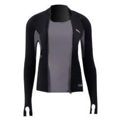 Pro Limit Neopren Top Wmns SUP Top Convertible Damen Black/Light Grey 2023 -Angebote Aqua Neo Suit Store 400 14705 000 pl wmns sup top convertible black light grey inside 10 jpg
