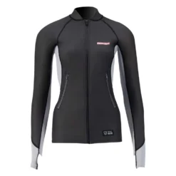 Pro Limit Neopren Top SUP WMNS TOP LOOSEFIT SPLASH Damen Black/Light Grey 2023 -Angebote Aqua Neo Suit Store 400 14710 010 sup wmns top loosefit splash 1 5 mm black grey front 29 jpg
