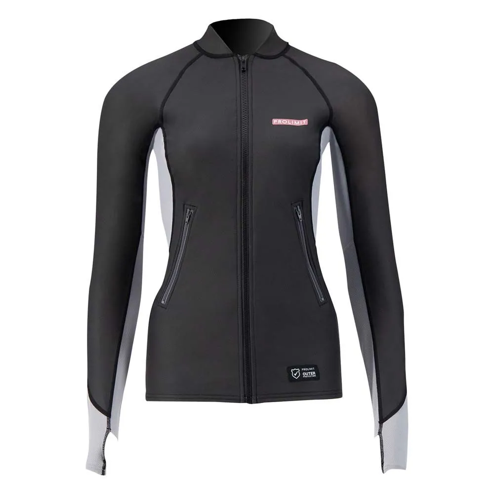 Pro Limit Neopren Top SUP WMNS TOP LOOSEFIT SPLASH Damen Black/Light Grey 2023 – Bild 5