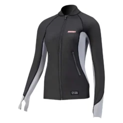Pro Limit Neopren Top SUP WMNS TOP LOOSEFIT SPLASH Damen Black/Light Grey 2023 -Angebote Aqua Neo Suit Store 400 14710 010 sup wmns top loosefit splash 1 5 mm black grey side 29 jpg