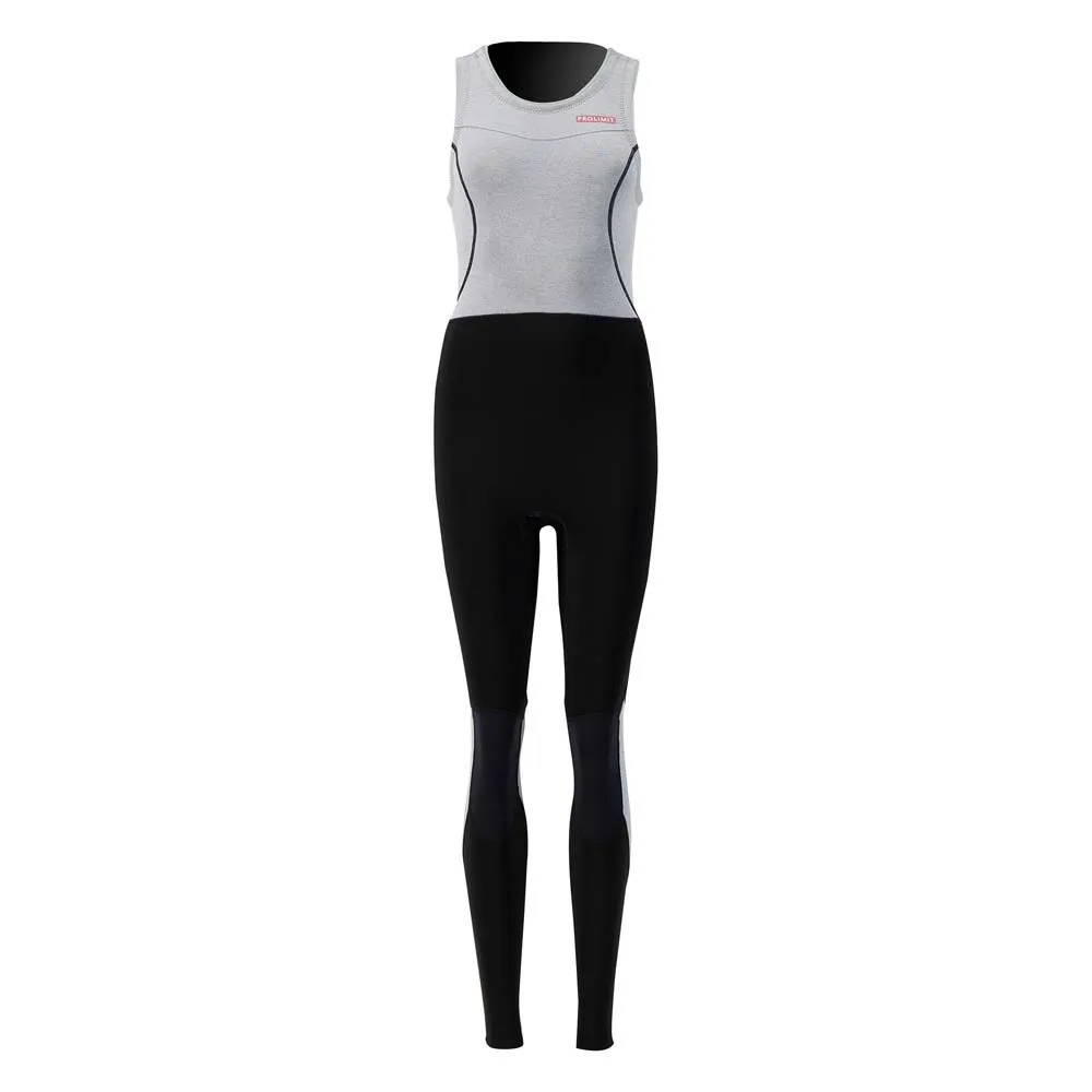 Pro Limit Neoprenüberzieher Wmns SUP Neo Long John Airmax Zodiac DL/FL Damen Black/Light Grey 2023 – Bild 5