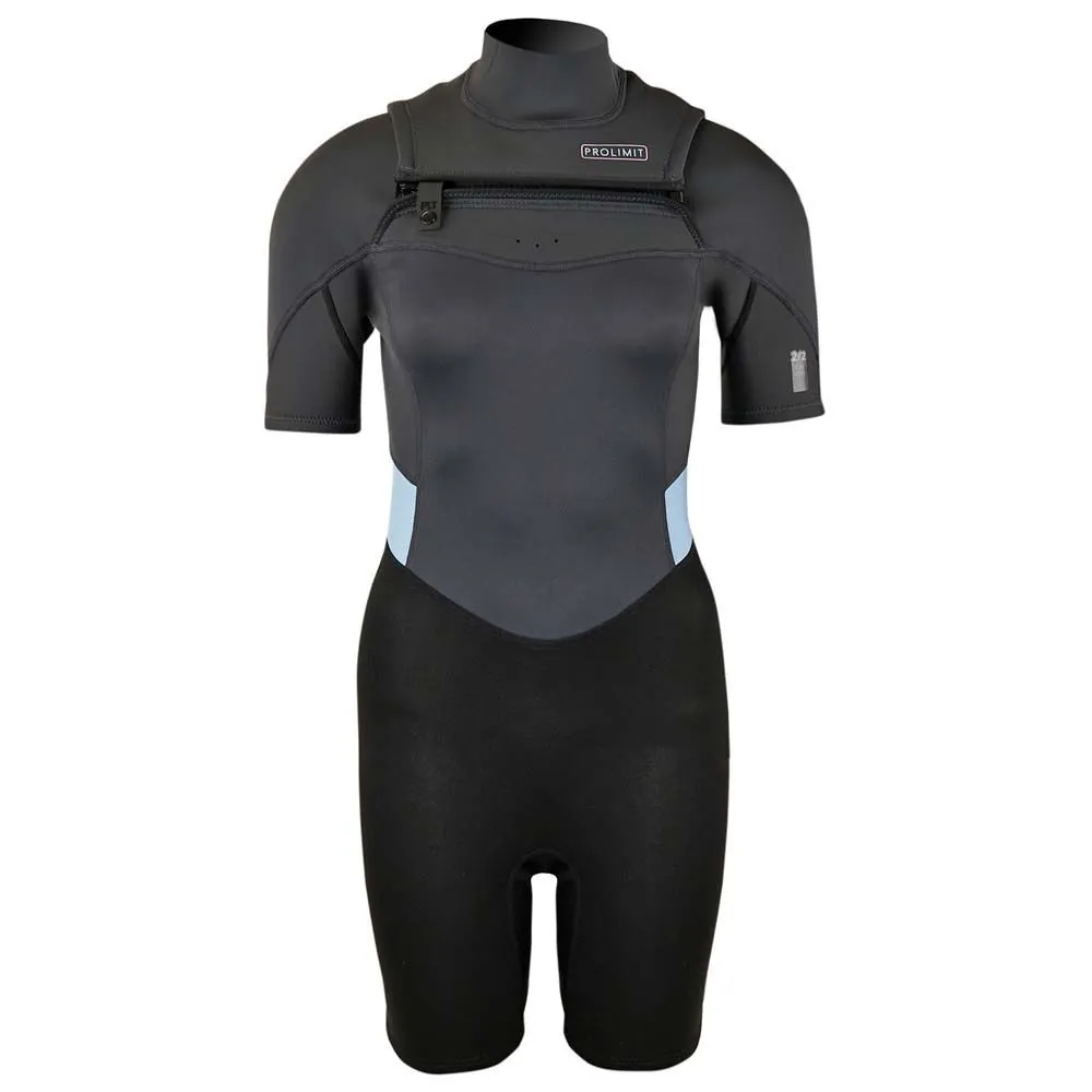 Pro Limit Neo Anzug Fire Shorty Freezip (DL) 2/2 Damen Shorty Blue/Grey 2023 3 Pro Limit Neo Anzug Fire Shorty Freezip (DL) 2/2 Damen Shorty Blue/Grey 2023