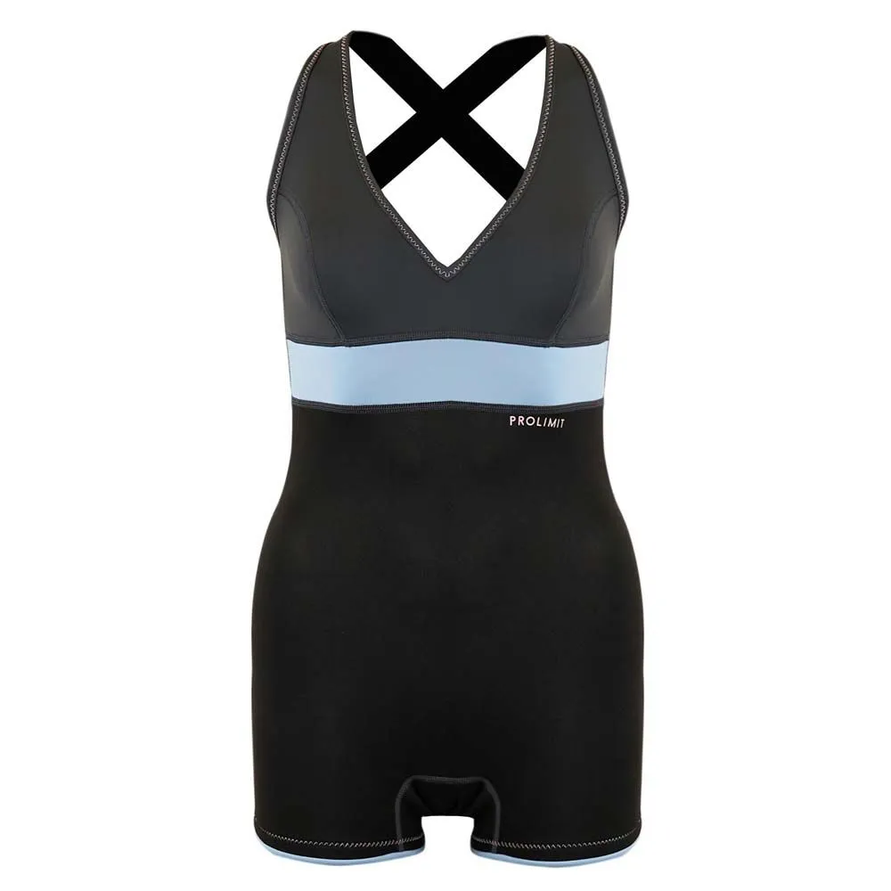 Pro Limit Neo Anzug Fire Swimsuit (DL) 2/2 Damen Shorty Blue/grey 2022 3 Pro Limit Neo Anzug Fire Swimsuit (DL) 2/2 Damen Shorty Blue/grey 2022