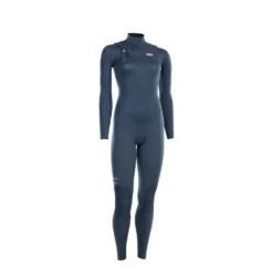 ION Neoprenanzug Element Front Zip 4/3 Damen Langarm Dark Blue 2023